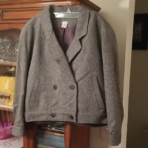 100% Pure Wool Short Coat